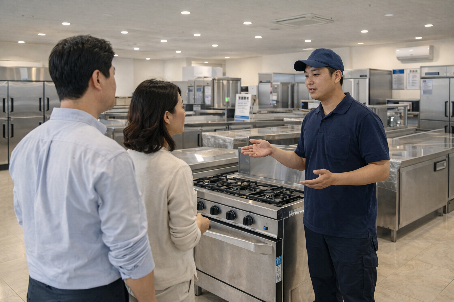 매장 전시 및 판매